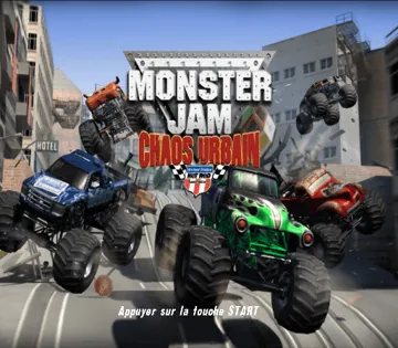 Monster Jam - Urban Assault screen shot title